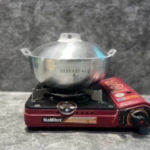 Nồi lẩu cháo gang nhôm đúc doa bóng 2.5 lít Ngân Thọ